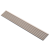 I-Wood® Nature - Zwart vilt - 30 x 278 cm - Basic houten paneel I-Wood® Nature - Zwart vilt - 30 x 278 cm - Basic houten paneel