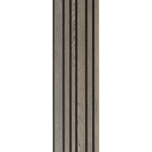 I-Wood® Black Oil - Zwart vilt - 30 x 278 cm - Mixed houten paneel