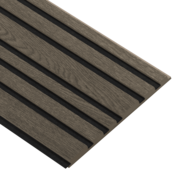 I-Wood® Black Oil - Zwart vilt - 30 x 278 cm - Mixed houten paneel