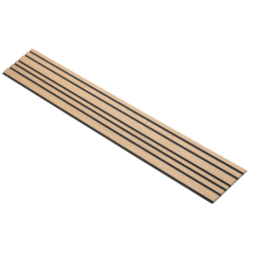 I-Wood® Clear - Zwart vilt - 30 x 278 cm - Mixed houten paneel