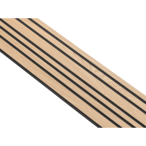 I-Wood® Clear - Zwart vilt - 30 x 278 cm - Mixed houten paneel