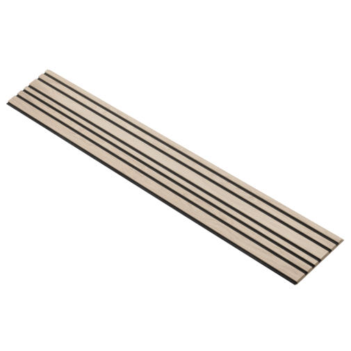 I-Wood® White - Zwart vilt - 30 x 278 cm - Mixed houten paneel I-Wood® White - Zwart vilt - 30 x 278 cm - Mixed houten paneel