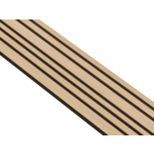 Nature - Zwart vilt - 30 x 278 cm - Mixed houten paneel