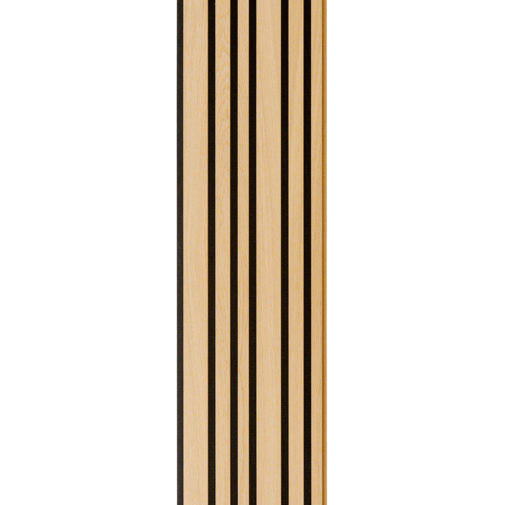 Nature - Zwart vilt - 30 x 278 cm - Mixed houten paneel