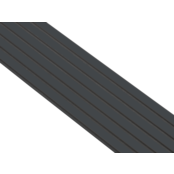 I-Wood® Deep Black - Zwart vilt - 240 cm - Basic houten paneel