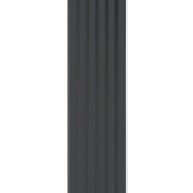 I-Wood® Deep Black  - Zwart vilt - 30 x 278 cm - Basic houten paneel