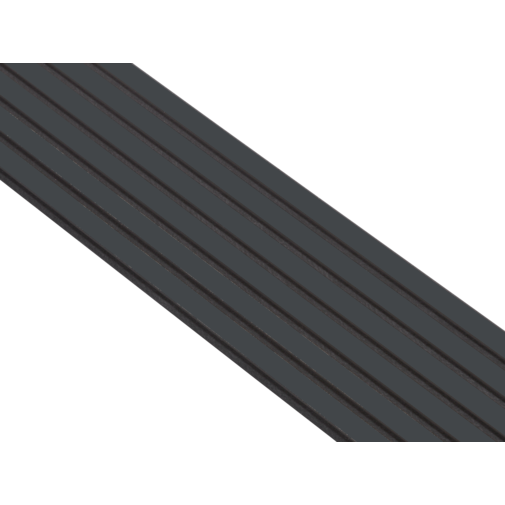 I-Wood® Deep Black - Gelakt - Zwart vilt - 30 x 240 cm - Pro+ houten paneel I-Wood® Deep Black - Gelakt - Zwart vilt - 30 x 240 cm - Pro+ houten paneel