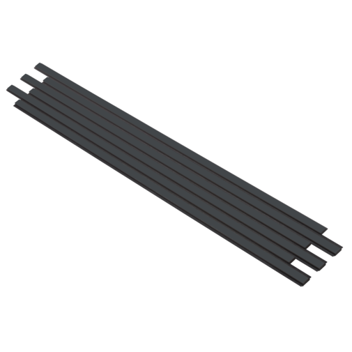 I-Wood® Deep Black - Gelakt - Zwart vilt - 30 x 240 cm - Pro+ houten paneel I-Wood® Deep Black - Gelakt - Zwart vilt - 30 x 240 cm - Pro+ houten paneel