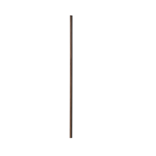 Walnut - Zwart vilt - Afwerklat 278 cm Walnut - Zwart vilt - Afwerklat 278 cm
