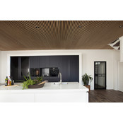 I-Wood® Clear - Zwart vilt - 30 x 240 cm - Pro+ houten paneel