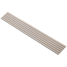 White - Grijs vilt - 240 cm - Basic