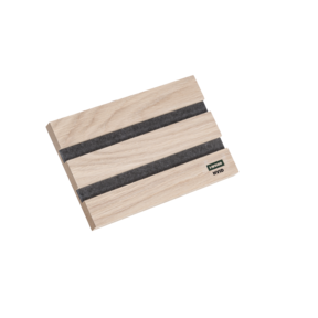 Staaltje - White - Grijs vilt