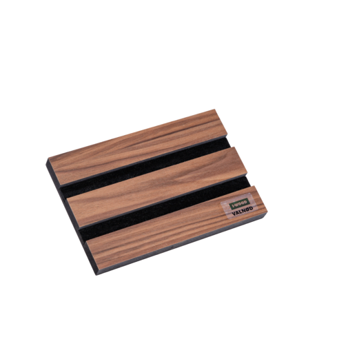 Staaltje - Walnut - Zwart vilt