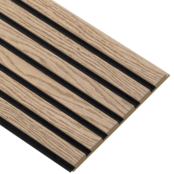 I-Wood® Brown - Zwart vilt - 30 x 278 cm - Medio+ houten panelen