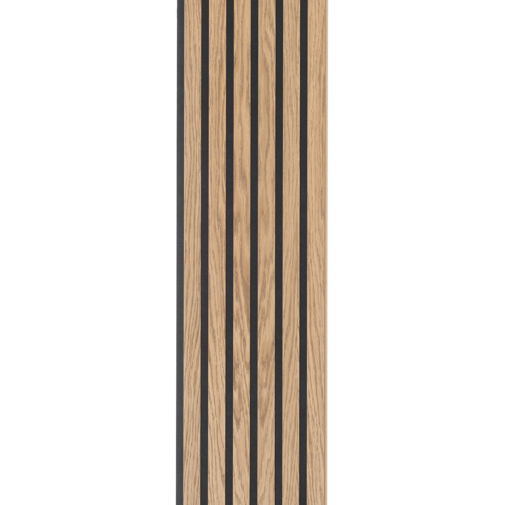 I-Wood® Brown - Zwart vilt - 30 x 278 cm - Medio+ houten panelen