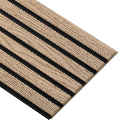 I-Wood® Brown - Zwart vilt - 30 x 240 cm - Medio+ houten paneel