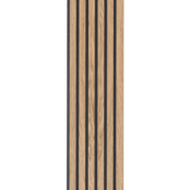 I-Wood® Brown - Zwart vilt - 30 x 240 cm - Medio+ houten paneel