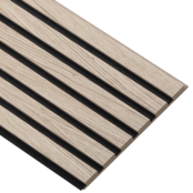 I-Wood® Nature - Zwart vilt - 30 x 240cm - Medio+ houten paneel