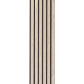 I-Wood® Nature - Zwart vilt - 30 x 240cm - Medio+ houten paneel