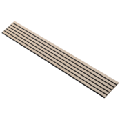 I-Wood® Nature - Zwart vilt - 30 x 278cm - Medio+ houten paneel