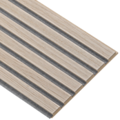 I-Wood® Nature - Grijs vilt - 30 x 240 cm - Medio+ houten paneel