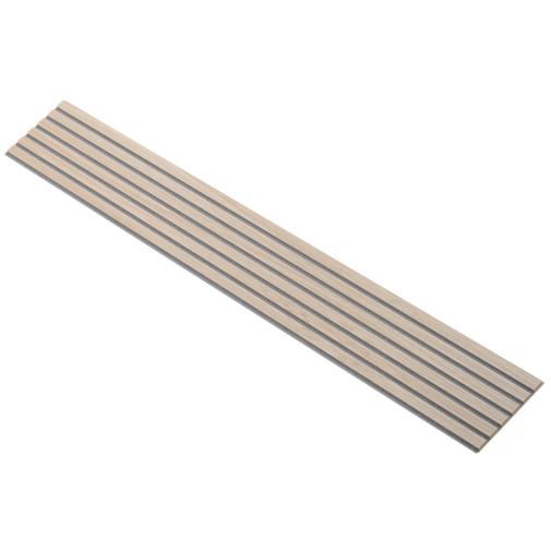 I-Wood® Nature - Grijs vilt - 30 x 240 cm - Medio+ houten paneel