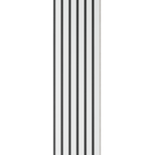 I-Wood® White painted - Zwart vilt - 30 x 240 cm - Medio+ houten paneel