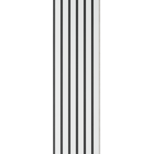 I-Wood® White painted - Zwart vilt - 30 x 278 cm - Medio+ houten paneel