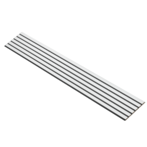 White painted - Zwart vilt - 278 cm - Medio+