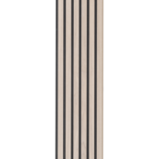 I-Wood® White - Zwart vilt - 30 x 240 cm - Medio+ houten paneel