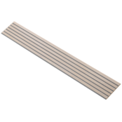 I-Wood® White - Grijs vilt - 30 x 240 cm - Medio+ houten paneel