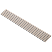 White - Grijs vilt - 240 cm - Medio+