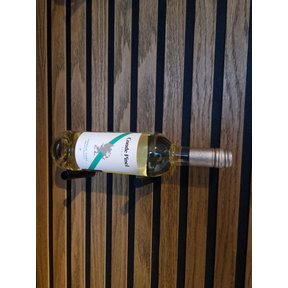 Wijnhouder horizontaal - 145x70 mm - Matzwarte poedercoating