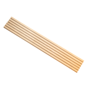 I-Wood® Nature - Beige vilt - 30 x 278 cm - Basic houten paneel