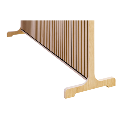 Flexi Wall 1250x1200 - White - Grijs vilt