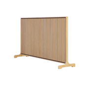 Flexi Wall 1250x1200 - Deep Black - Gelakt - Zwarte kern - Grijs vilt Flexi Wall 1250x1200 - Deep Black - Gelakt - Zwarte kern - Grijs vilt