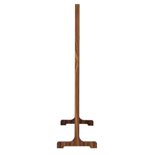 Flexi Wall 1250x1200 - Walnut - Zwarte kern - Zwart vilt Flexi Wall 1250x1200 - Walnut - Zwarte kern - Zwart vilt