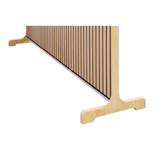 Flexi Wall 1550x1200 - Brown - Grijs vilt