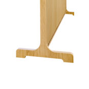 Flexi Wall 1550x1200 - Deep Black - Gelakt - Zwarte kern - Zwart vilt