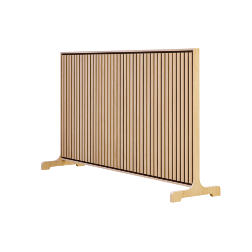 Flexi Wall 1850x1200 - Brown - Grijs vilt Flexi Wall 1850x1200 - Brown - Grijs vilt