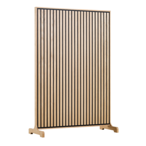 Flexi Wall 950x1700 - White - Zwart vilt