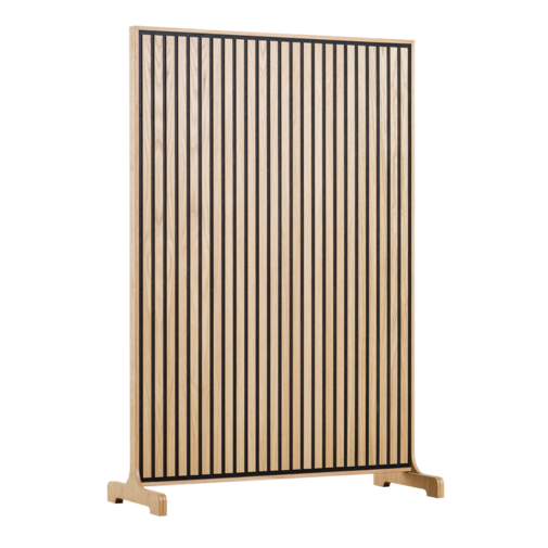 Flexi Wall 950x1700 - Dark Brown - Grijs vilt Flexi Wall 950x1700 - Dark Brown - Grijs vilt