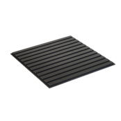 Systeemplafondplaat darkbrown