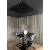 Systeemplafondplaat black oil Systeemplafondplaat black oil