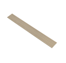 I-Wood® White - Beige vilt - 30 x 278 cm - Basic houten paneel