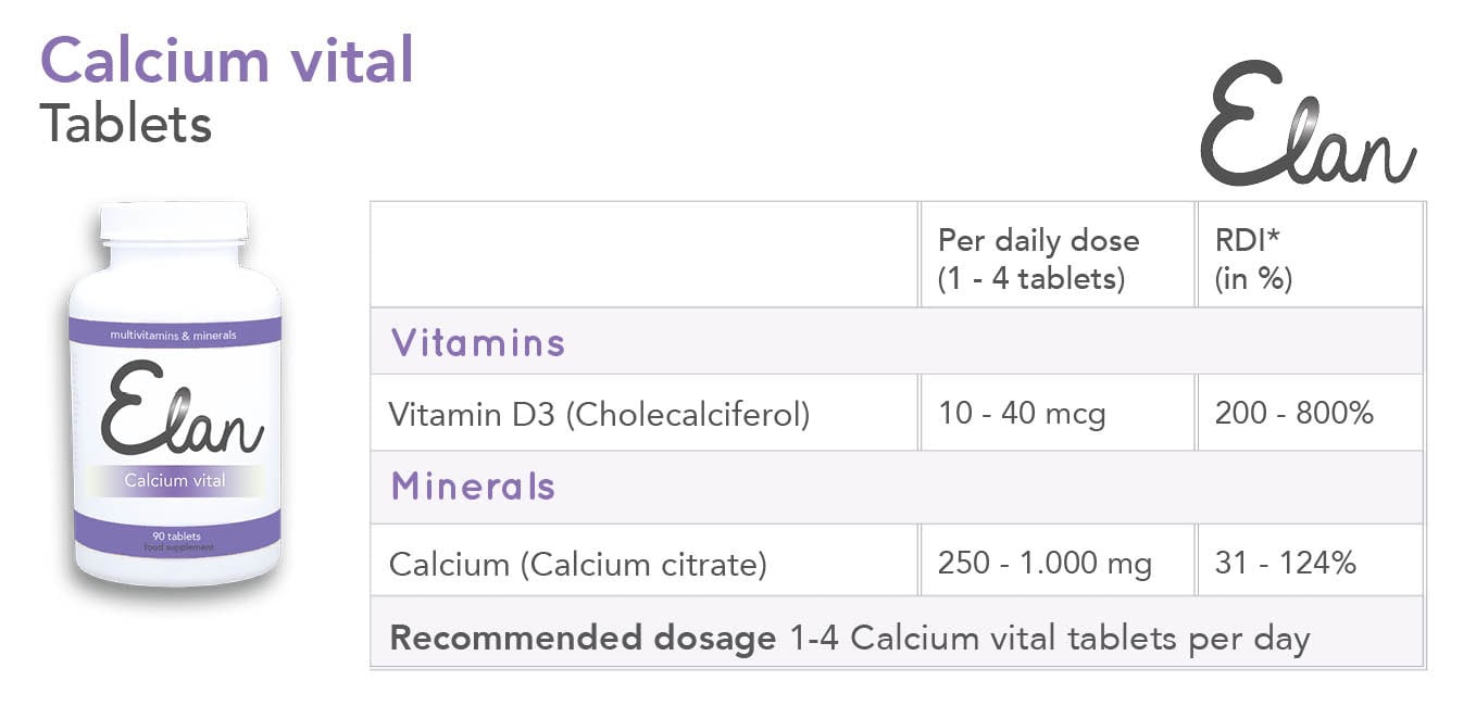 Calcium vital tablets