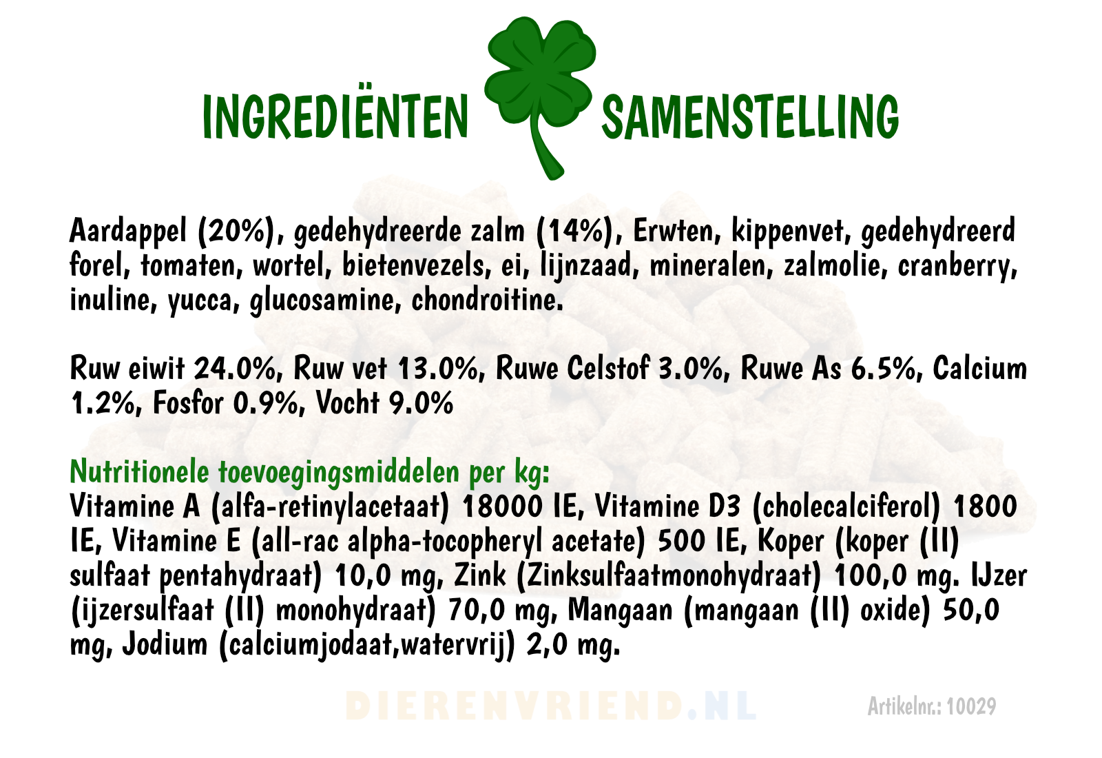 SPE Hondenvoer Graanvrij - Zalm & Zoete Aardappel