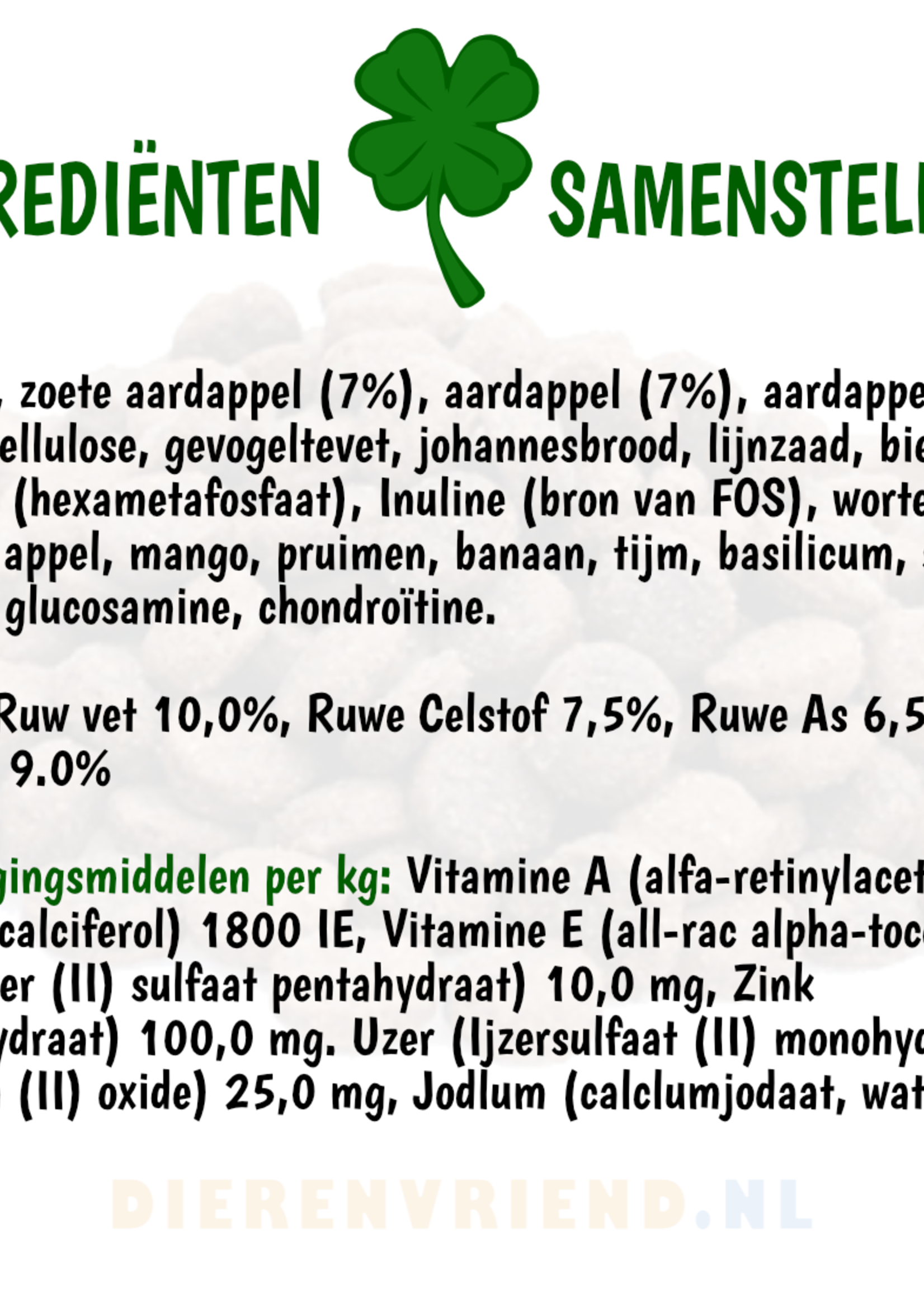 Perfect SP Hondenvoer Graanvrij - Hondenvoer Senior/Light Kip & Zoete aardappel