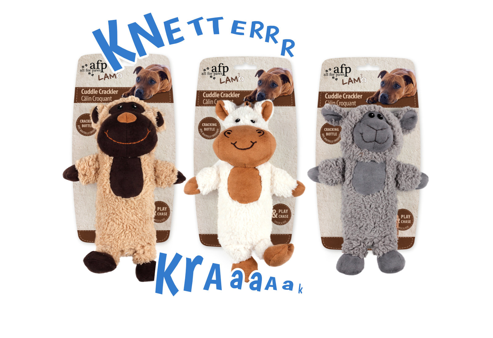 Knetter knuffel voor de hond!