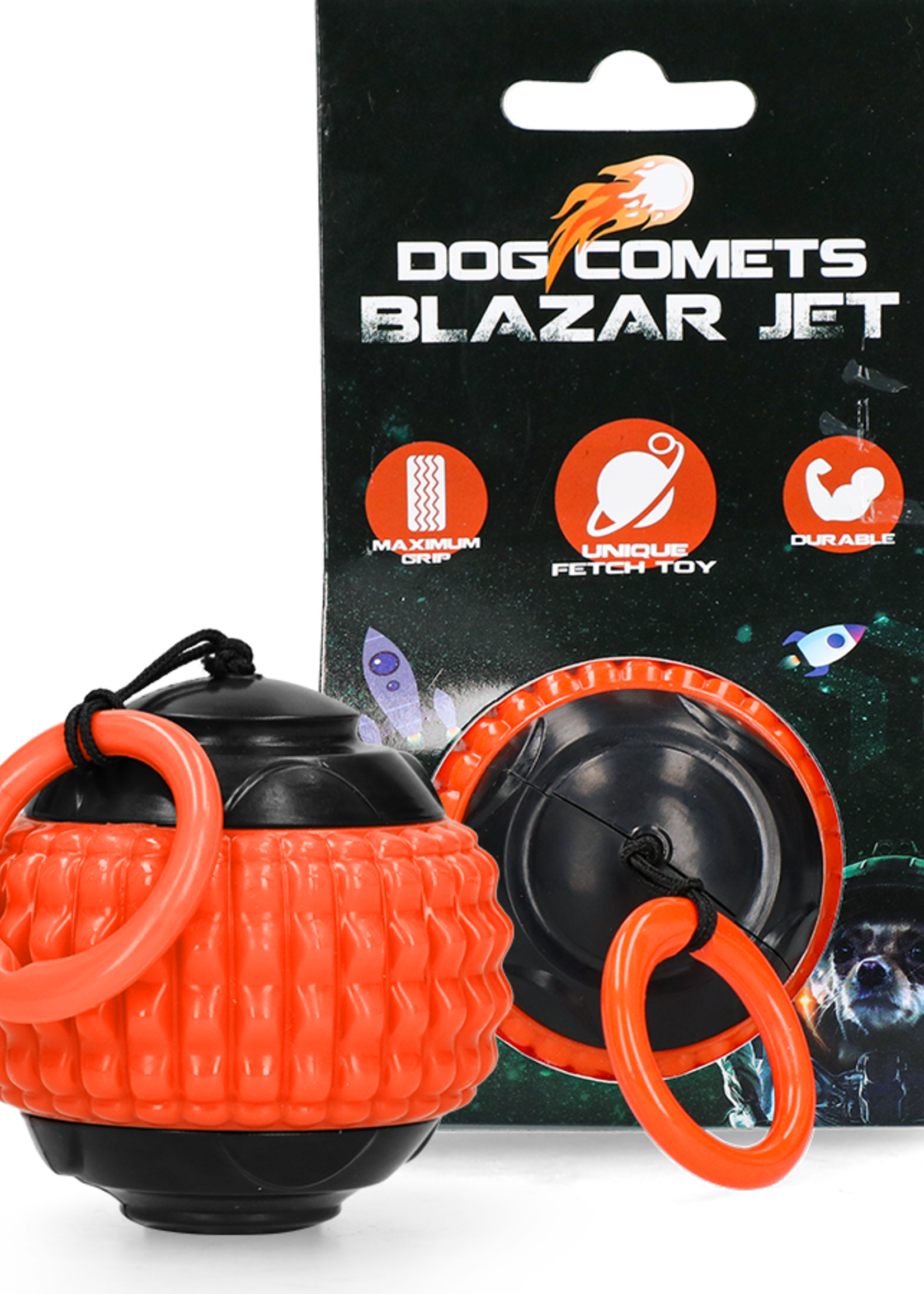 Dog Comets Werpbal - rubber voor de hond!